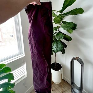 Maroon Dress Pants